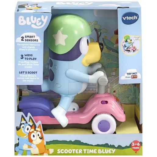 Vtech Bluey Scooter Time Bluey