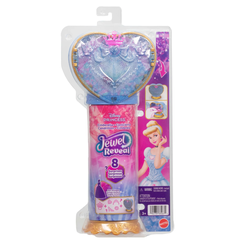 DISNEY PRINCESS JEWEL REVEAL CINDERELLA