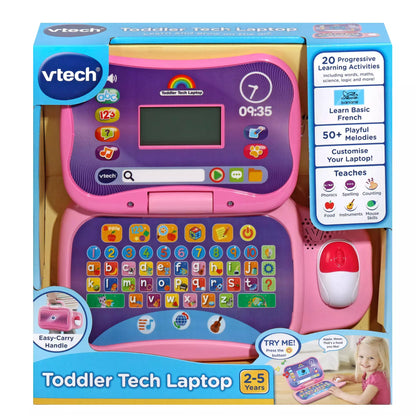 VTECH TODDLER LAPTOP PINK