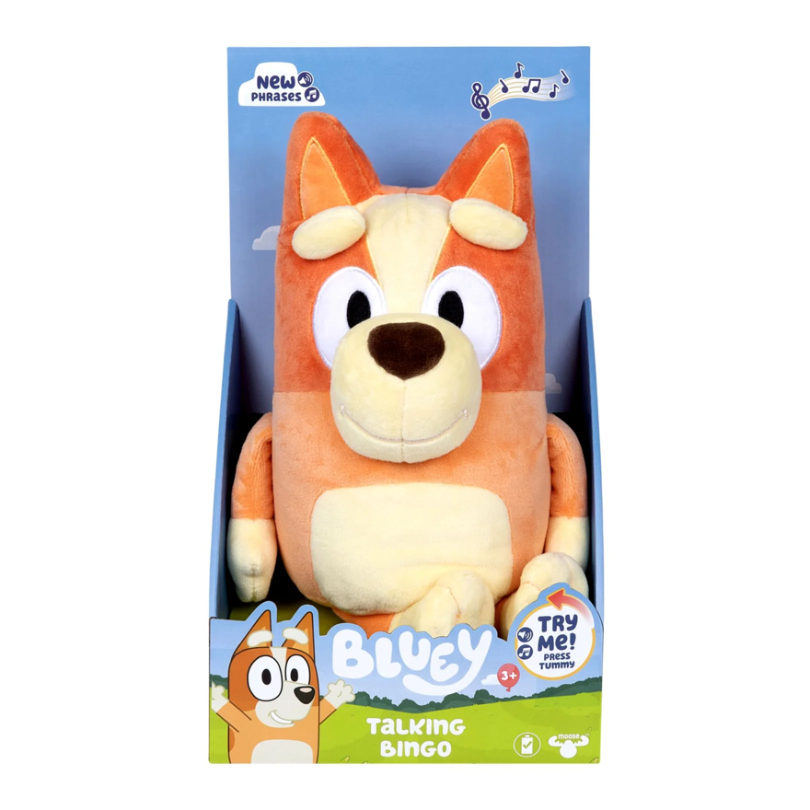 BLUEY S13 PLUSH TALKING BINGO