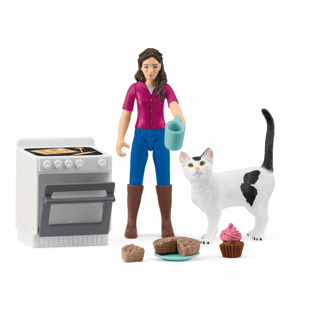 SCHLEICH 81470 BAKING AFTERNOON
