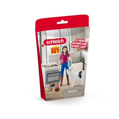 SCHLEICH 81470 BAKING AFTERNOON