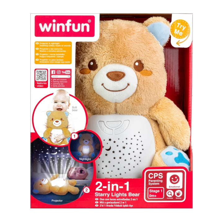 Winfun 2 In 1 Starry Lights Bear