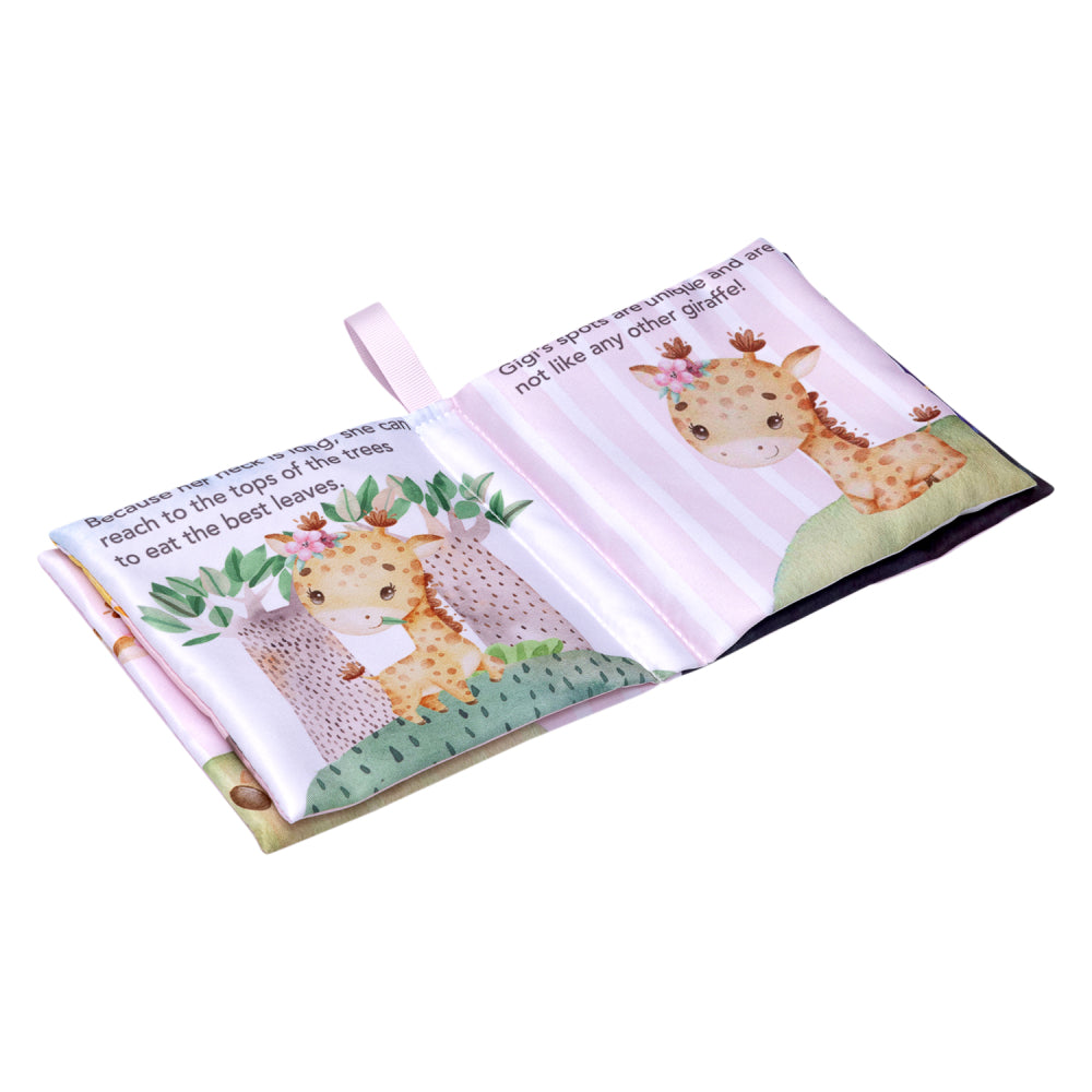 SPLOSH BABY GIRAFFE CLOTH BOOK