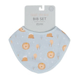 SPLOSH BABY LION BIB 2PK