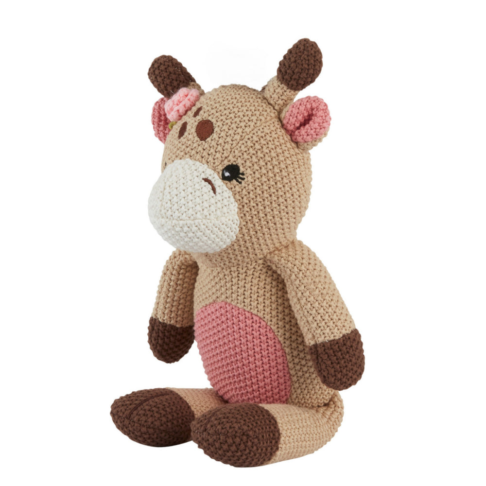 SPLOSH BABY GIRAFFE KNITTED TOY