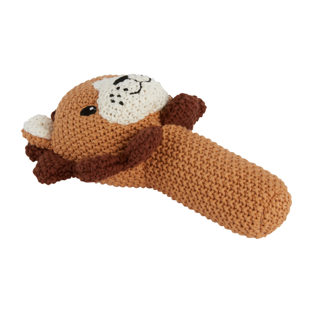 SPLOSH BABY LION KNITTED RATTLE