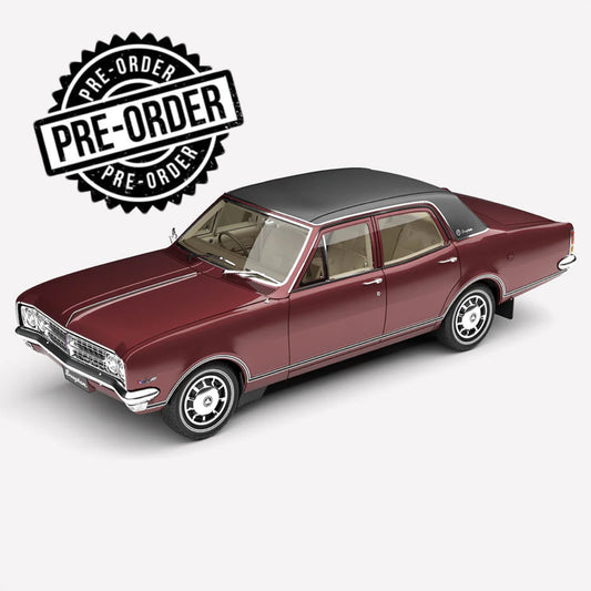 1:18 Holden Hk Brougham Burgundy Maroon