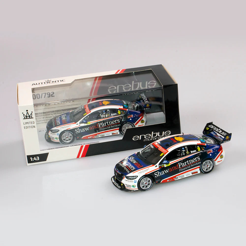 1:43 EREBUS MOTORSPORT #9 HOLDEN ZB 2021