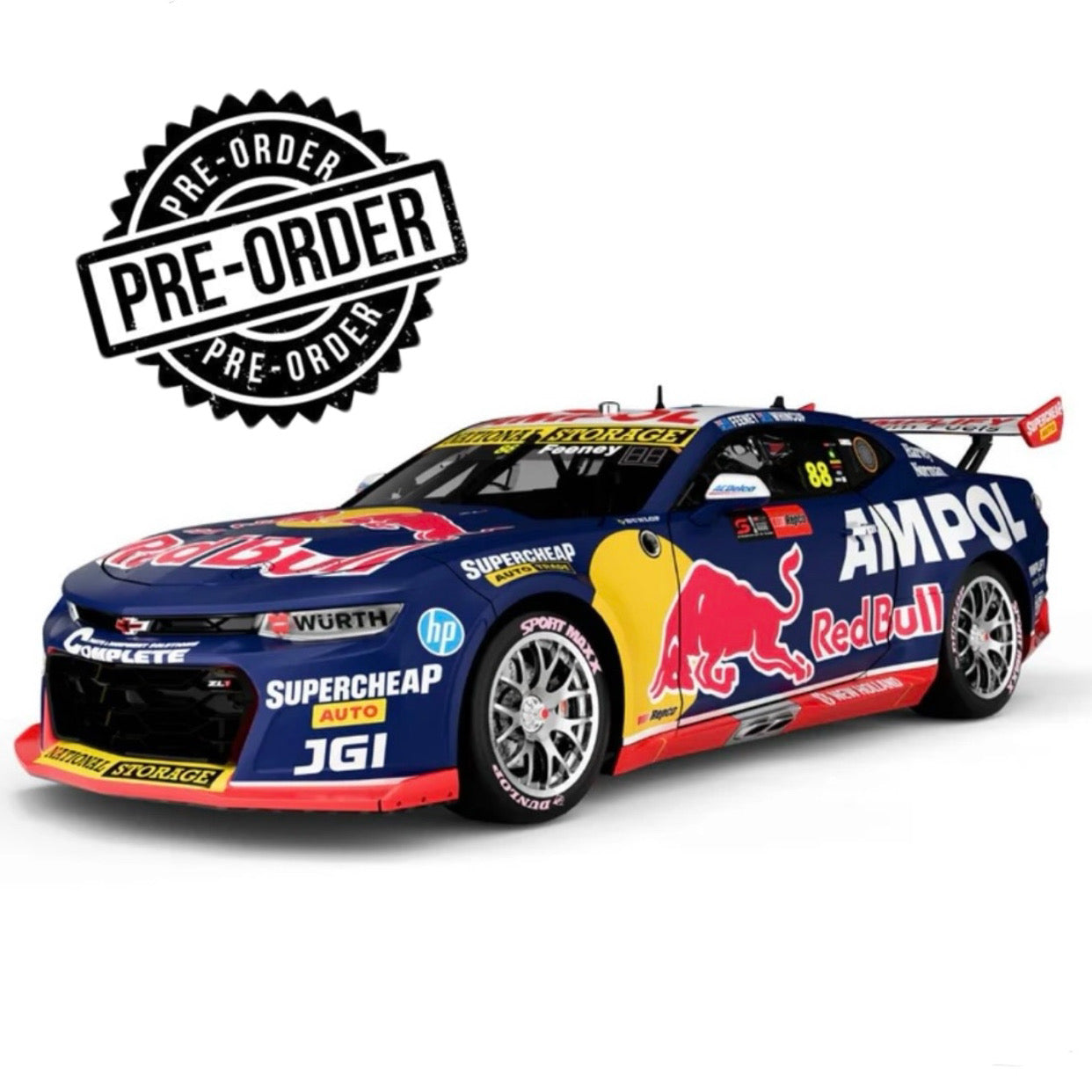 1:18 #88 RED BULL FEENEY/WHINCUP RUN UP