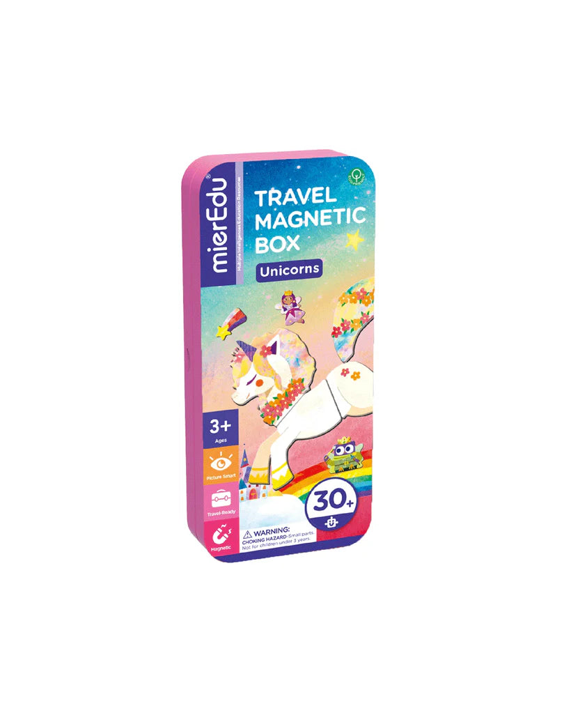 TRAVEL MAGNETIC BOX - UNICORNS