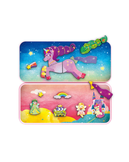 TRAVEL MAGNETIC BOX - UNICORNS