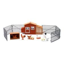 CHICKEN COOP SET WITH SOUND