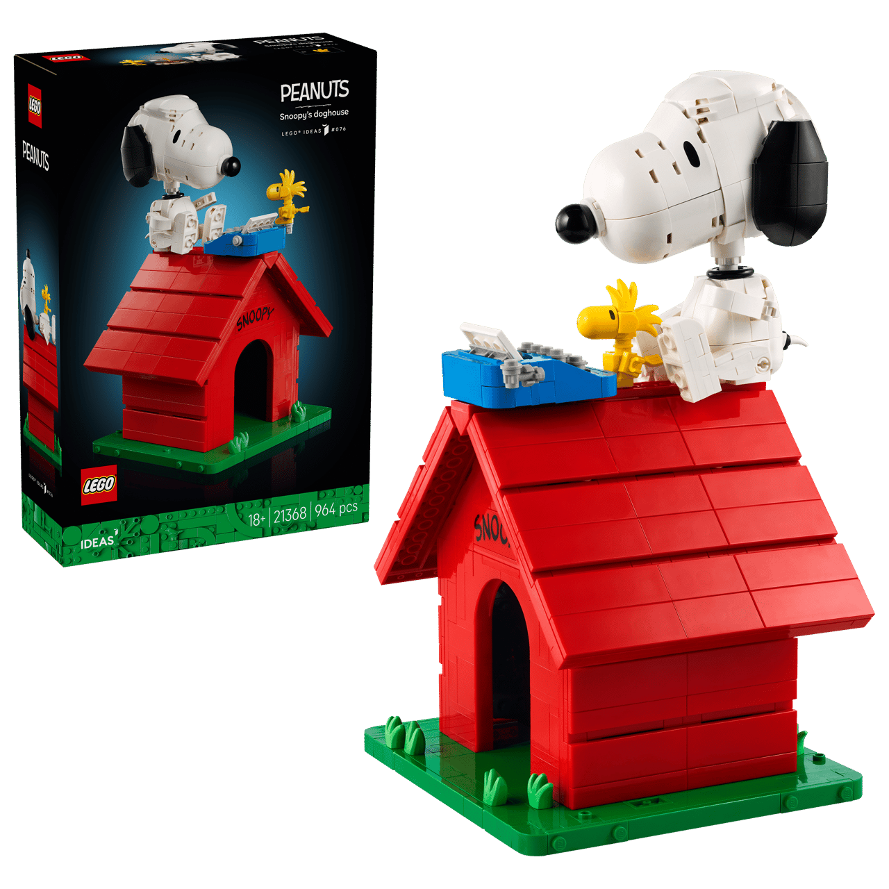 LEGO 21368 IDEAS PEANUTS SNOOPY'S DOGHOU