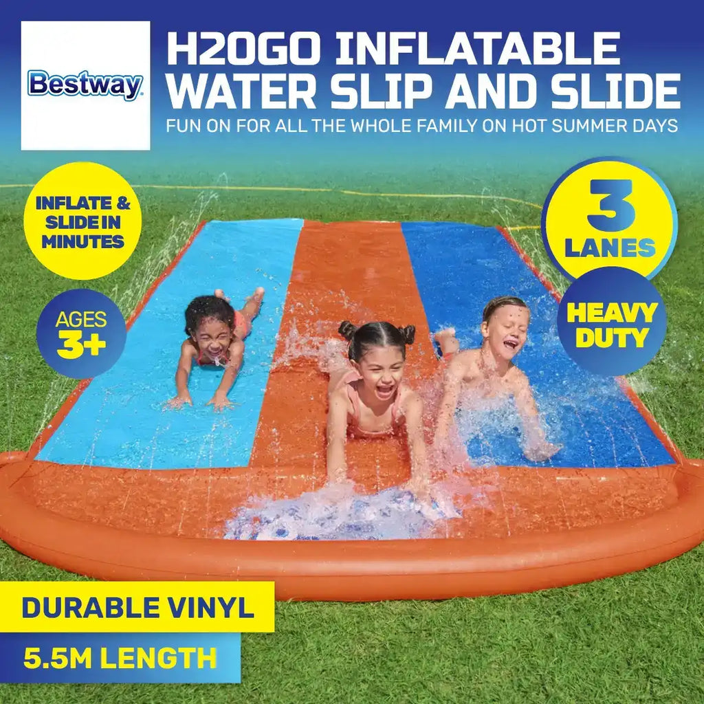 H2OGO TRIPLE SLIDE 4.88M