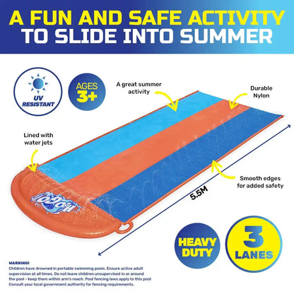 H2Ogo Triple Slide 4.88M