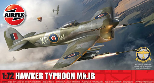 AIRFIX 1:72 HAWKER TYPHOON MK.1B