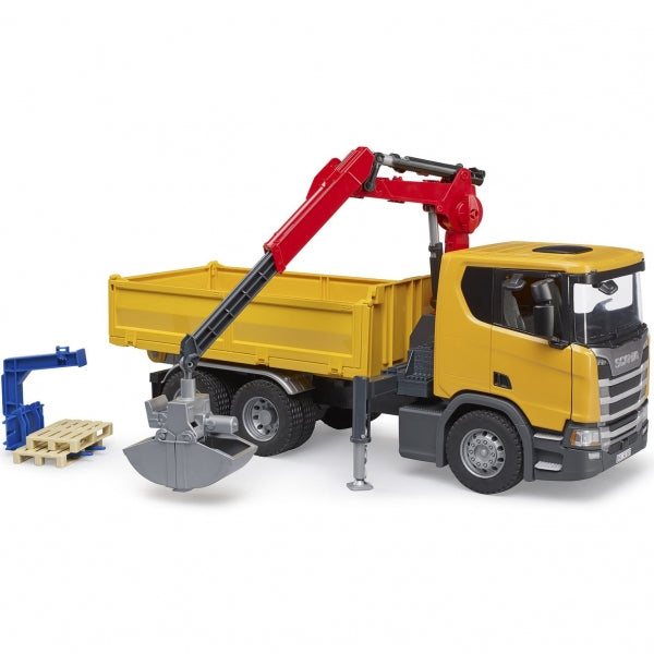 Bruder 1:16 560R Truck W Crane 2 Pallets