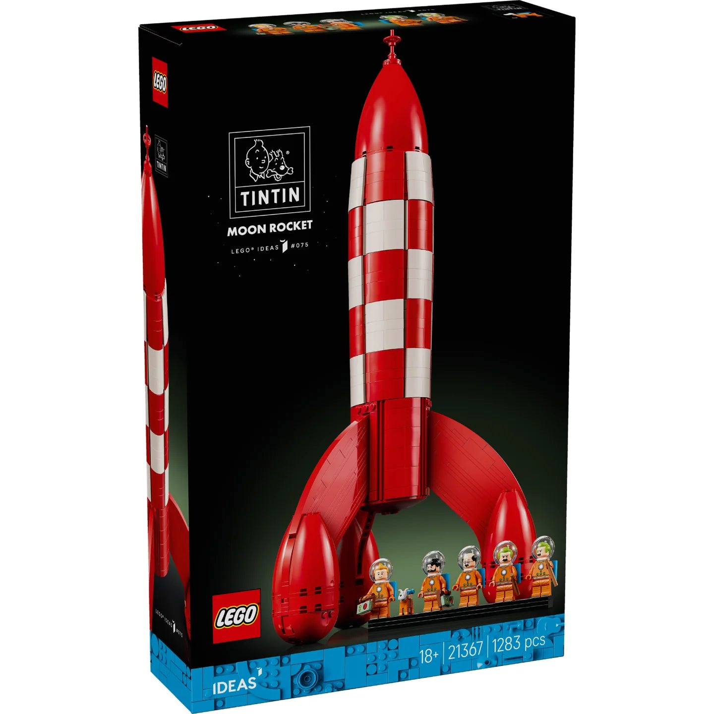 LEGO 21367 IDEAS TINTIN MOON ROCKET