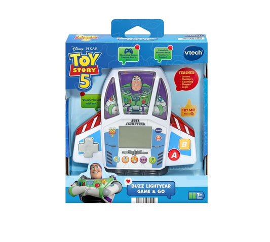 VTECH TOY STORY 5 BUZZ GAME & GO