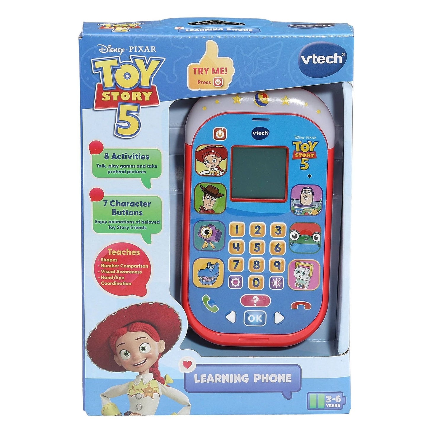 VTECH TOY STORY 5 LEARNING PHONE