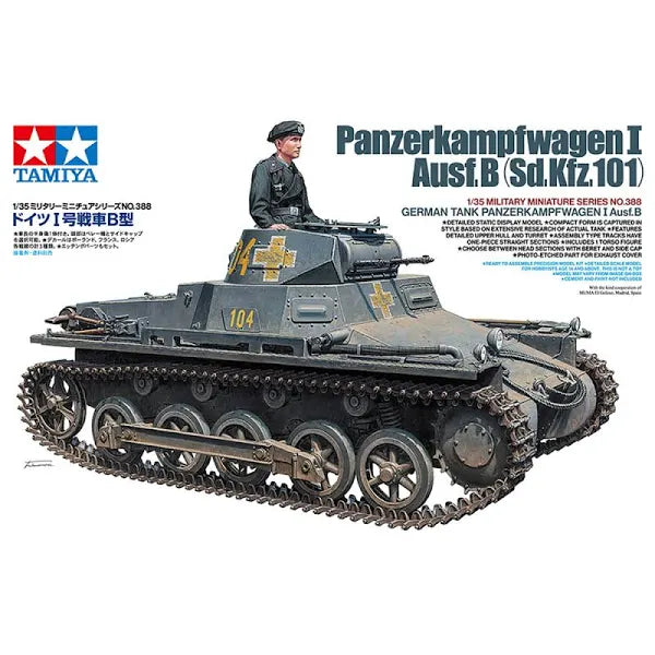 TAMIYA 1:35 PZ KPFW.I AUSF.B