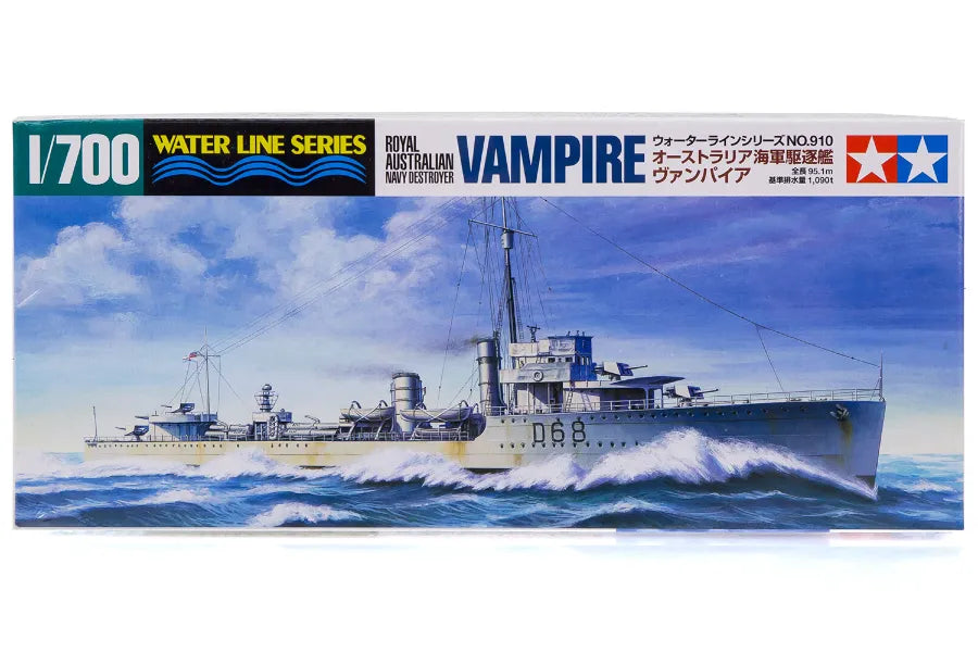 TAMIYA 1:700 DESTROYER VAMPIRE