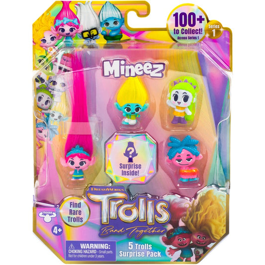 MINEEZ TROLLS MOVIE 5 PK SURPRISE ASSTD