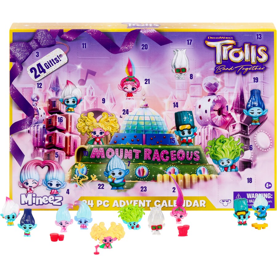 TROLLS MOVIE ADVENT CALENDAR 24PC