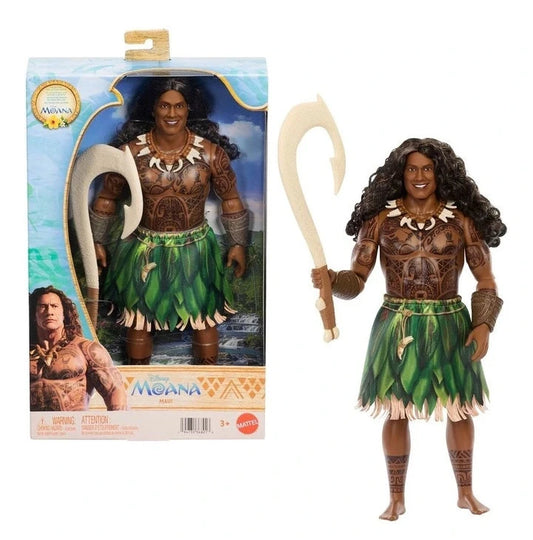 DISNEY MOANA 2 LIVE ACTION MAUI DOLL