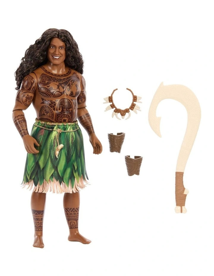 DISNEY MOANA 2 LIVE ACTION MAUI DOLL