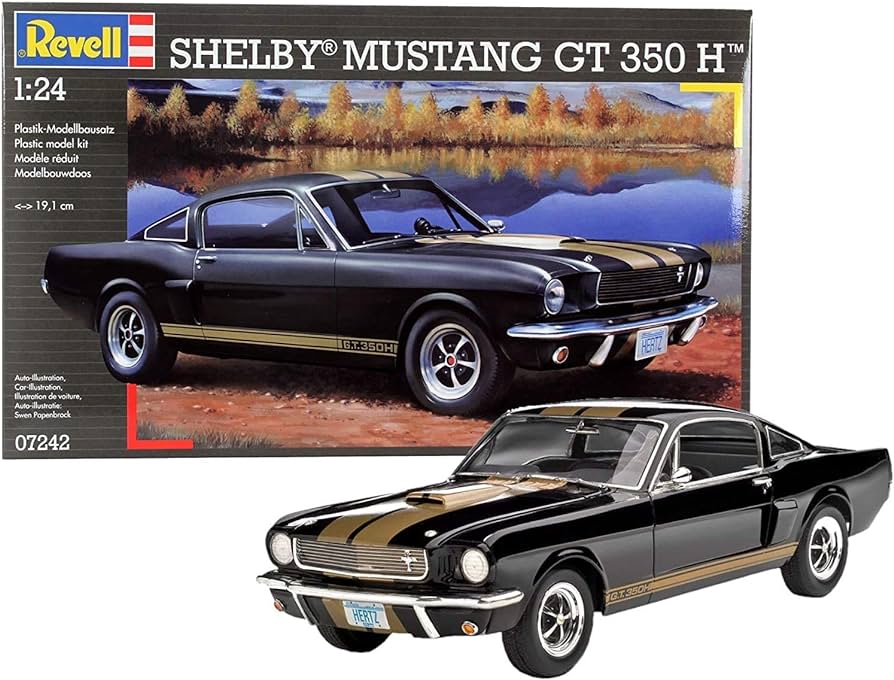 REVELL 1:24 SHELBY MUSTANG GT350 H