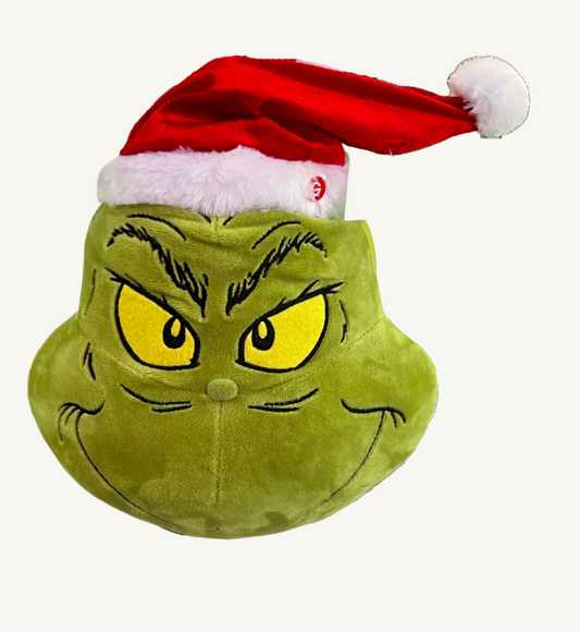 Grinch Holiday Greeter Hanging Head