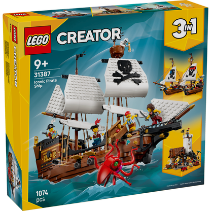 LEGO 31387 CREATOR ICONIC PIRATE SHIP