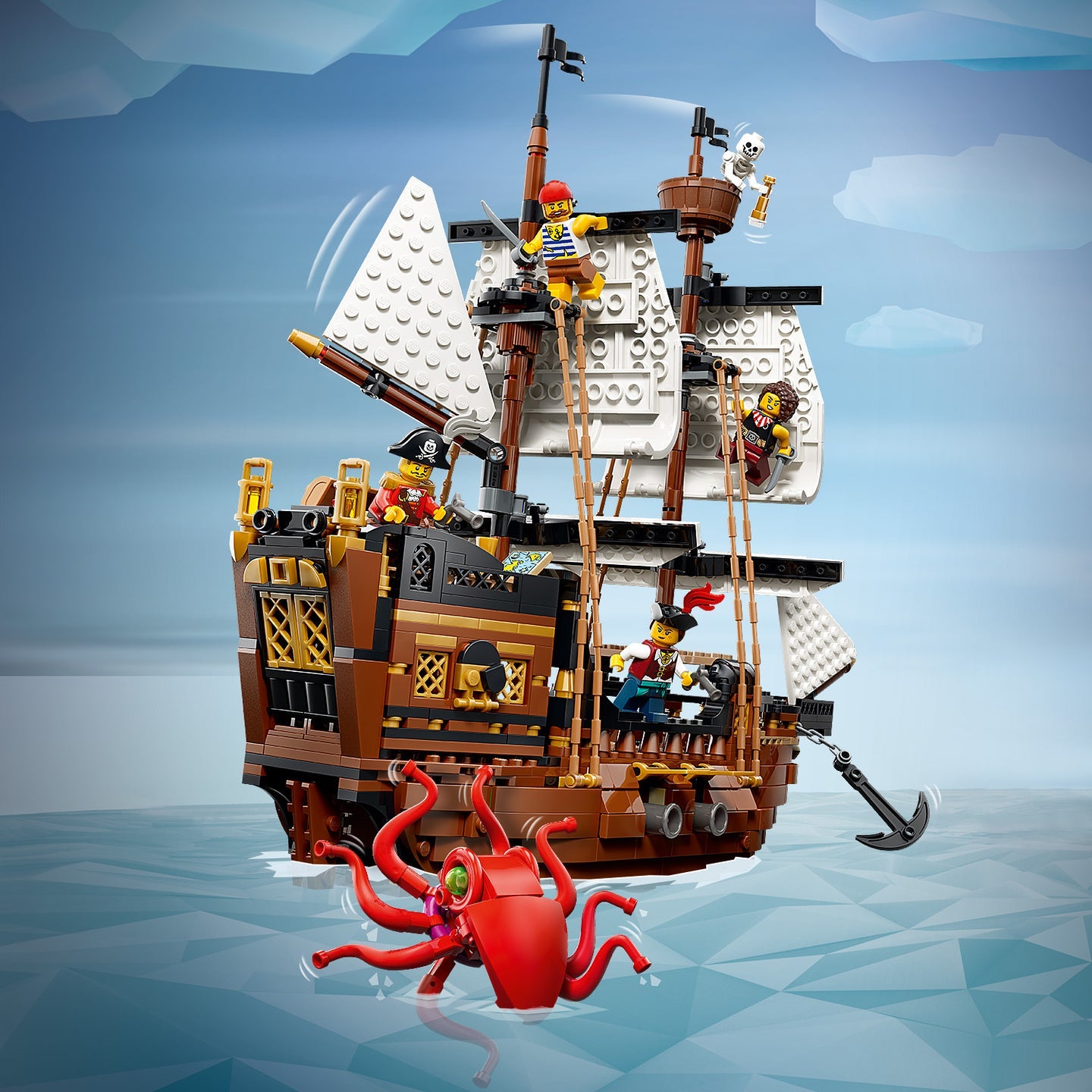 LEGO 31387 CREATOR ICONIC PIRATE SHIP