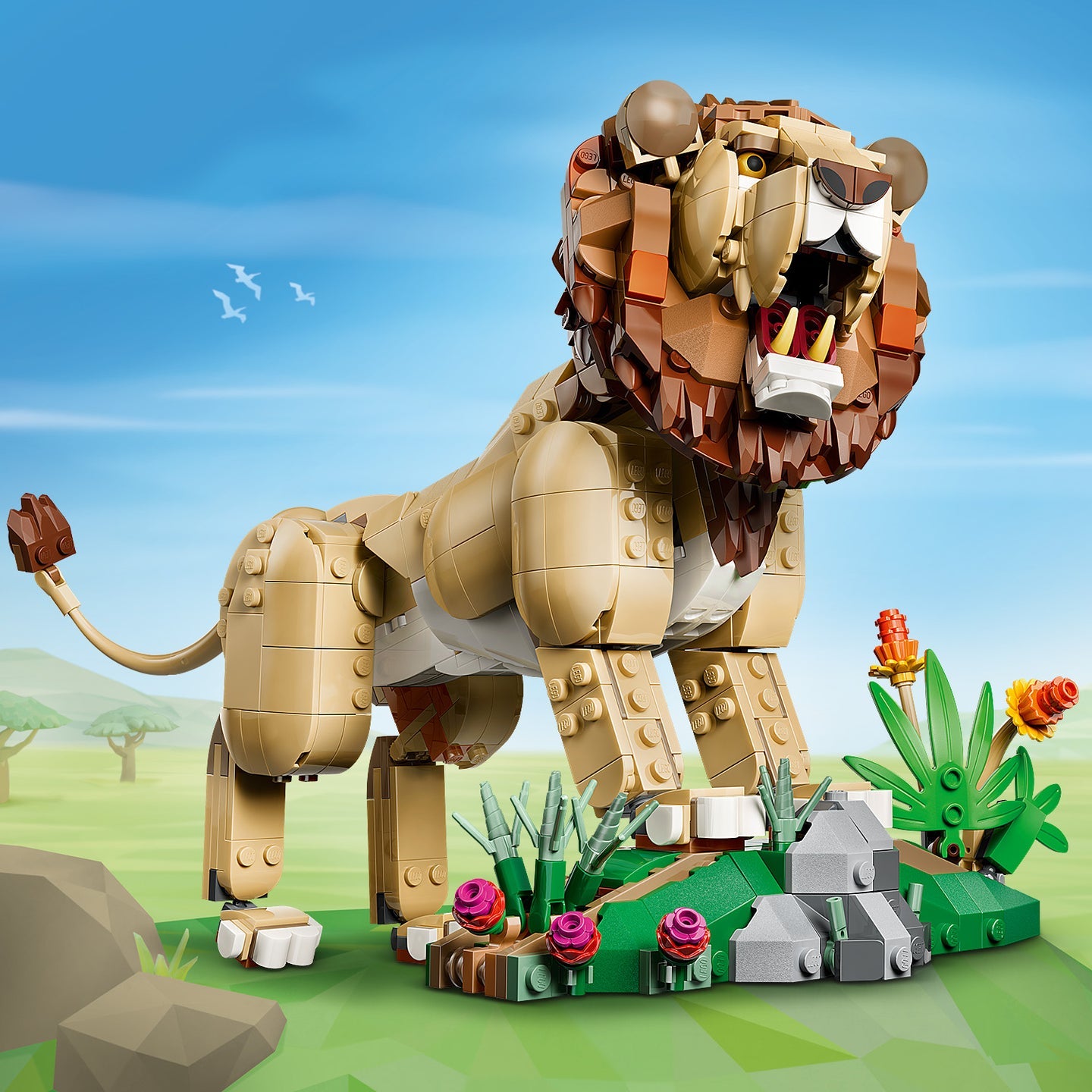 LEGO 31386 CREATOR WILD ANIMALS LION