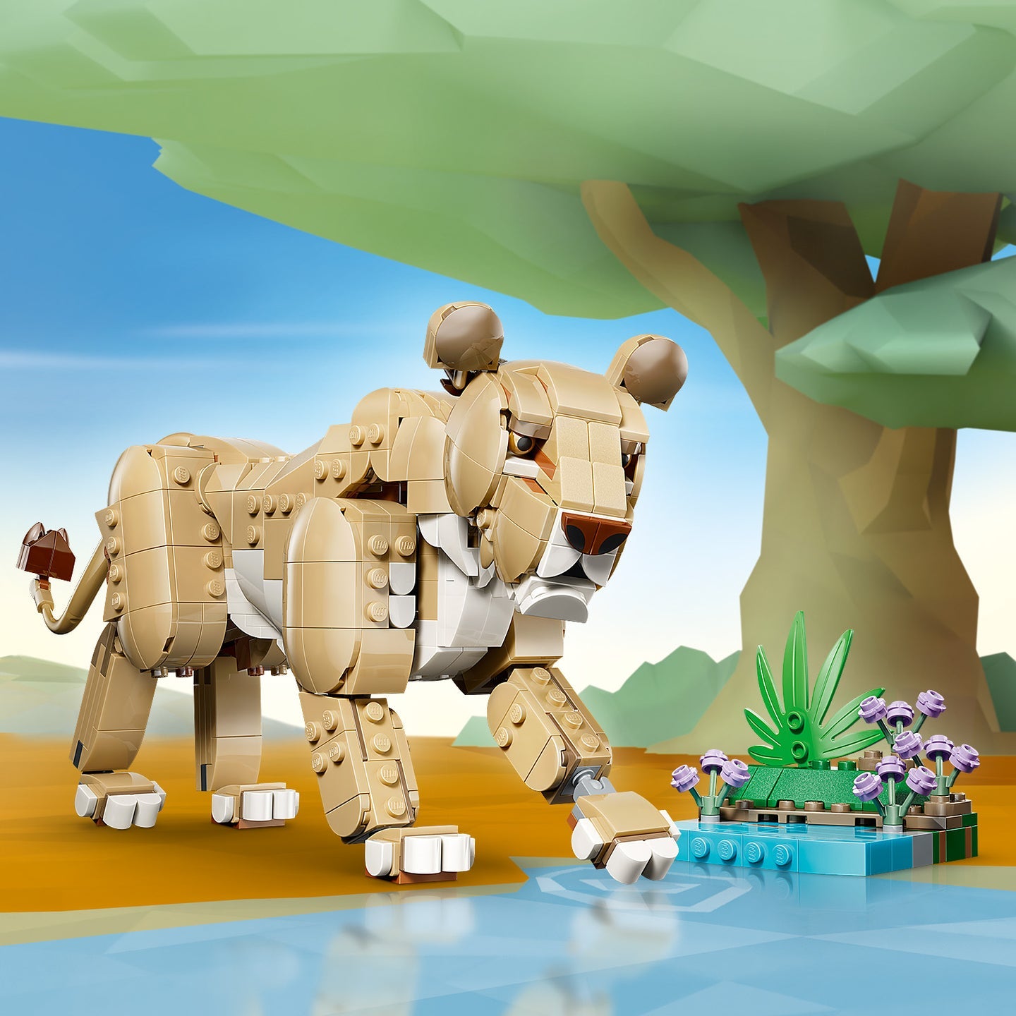 LEGO 31386 CREATOR WILD ANIMALS LION