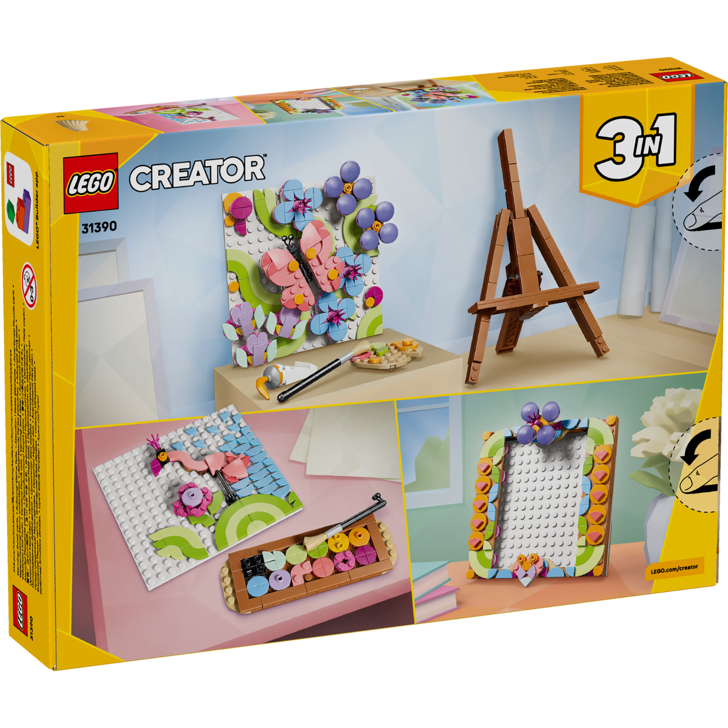 LEGO 31390 CREATOR FLORAL ART DECOR PAIN