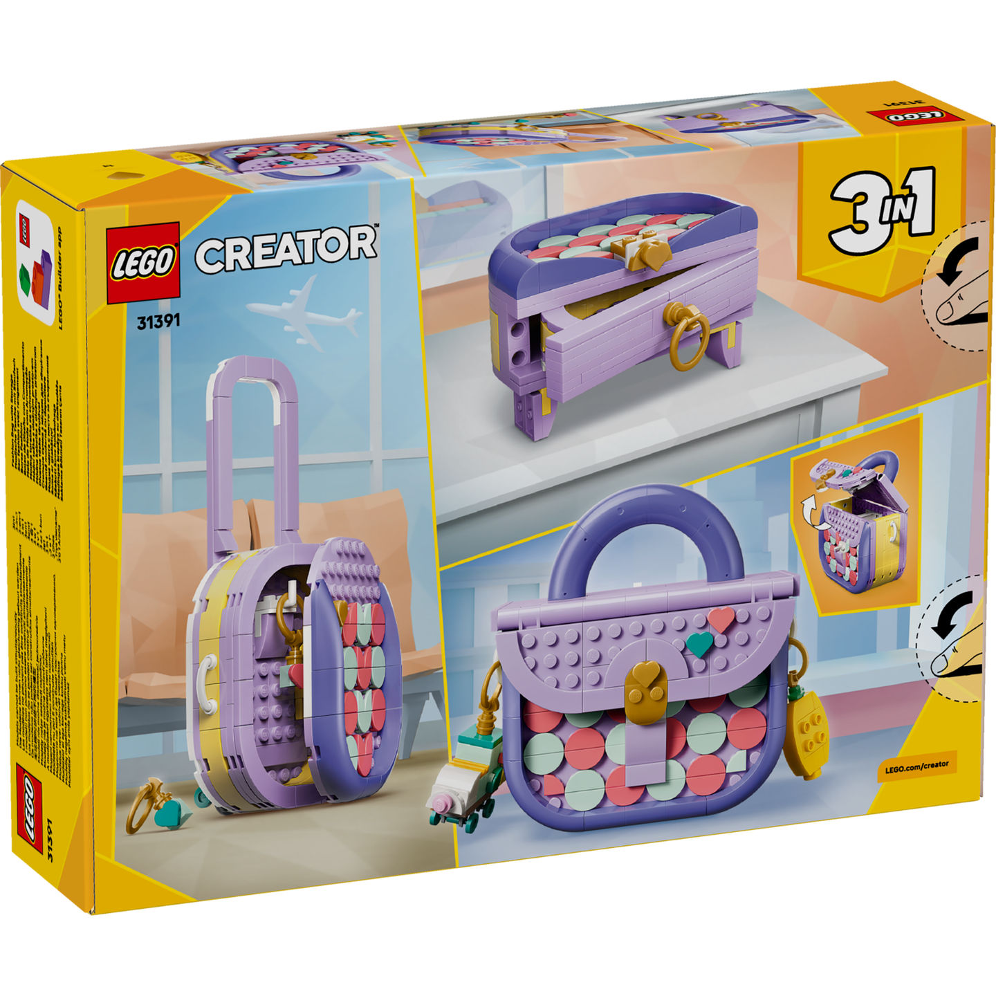 LEGO 31391 CREATOR ART FASHION BAG