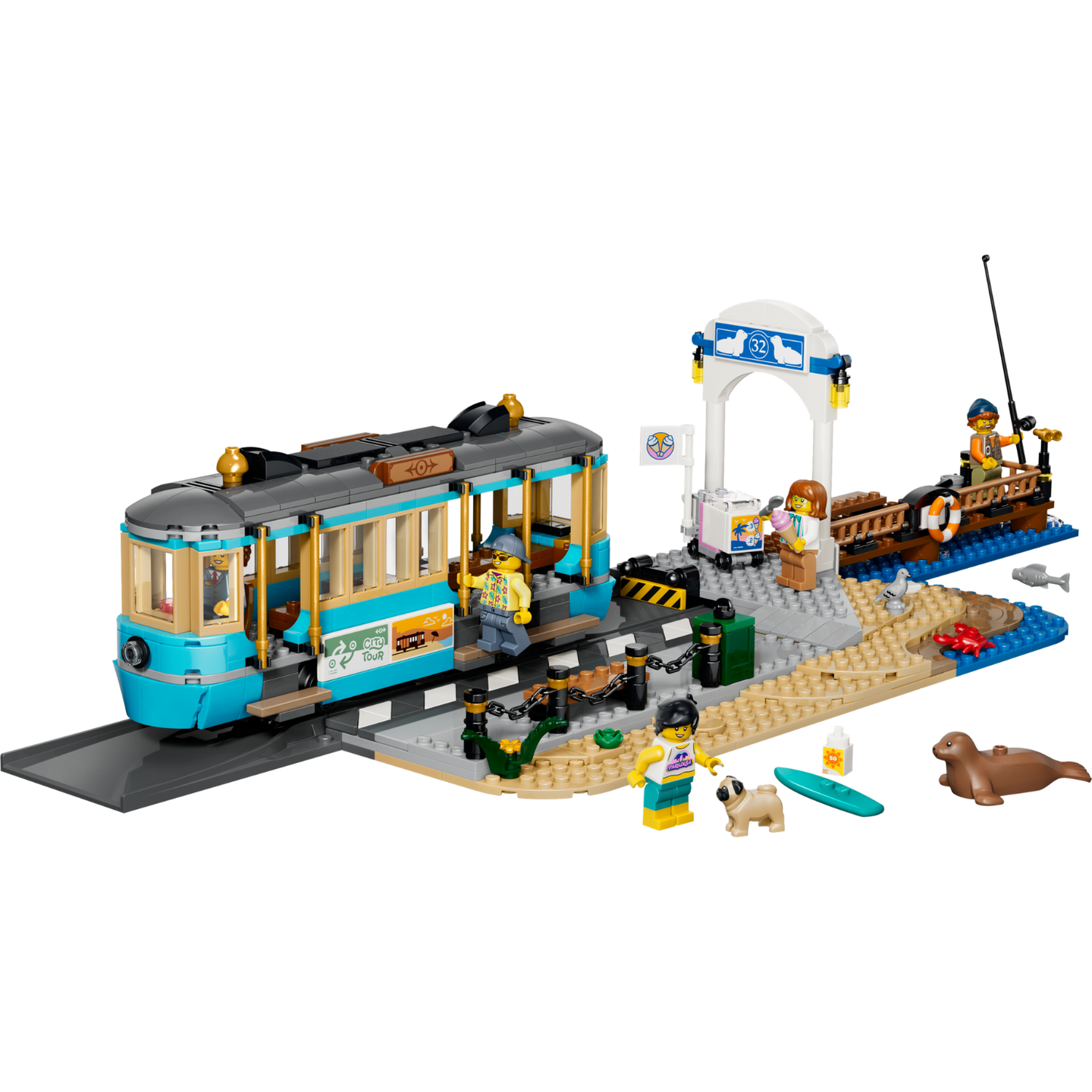 LEGO 60506 CITY CLASSIC BEACH STREETCAR