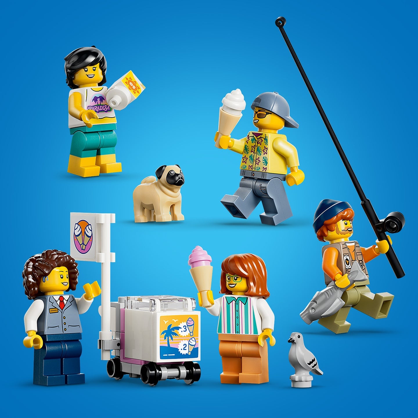 LEGO 60506 CITY CLASSIC BEACH STREETCAR