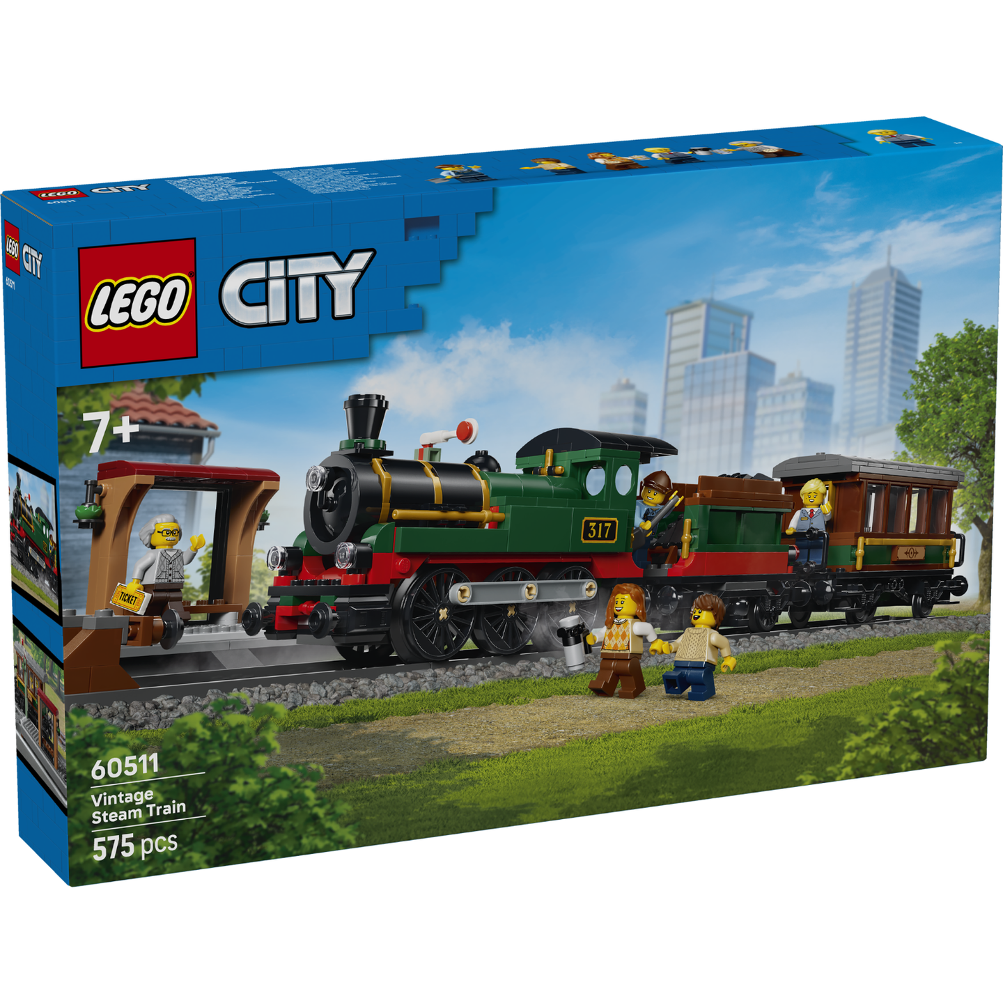 LEGO 60511 CITY VINTAGE STEAM TRAIN