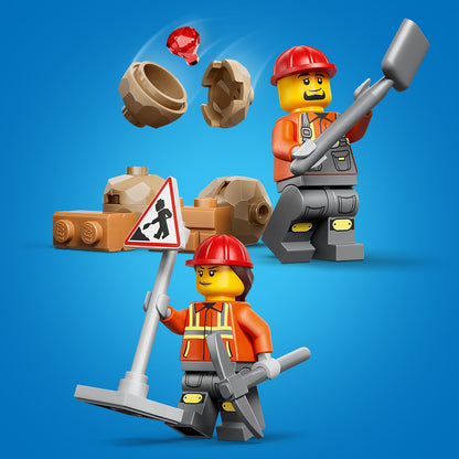 LEGO 60480 CITY YELLOW BACKHOE LOADER