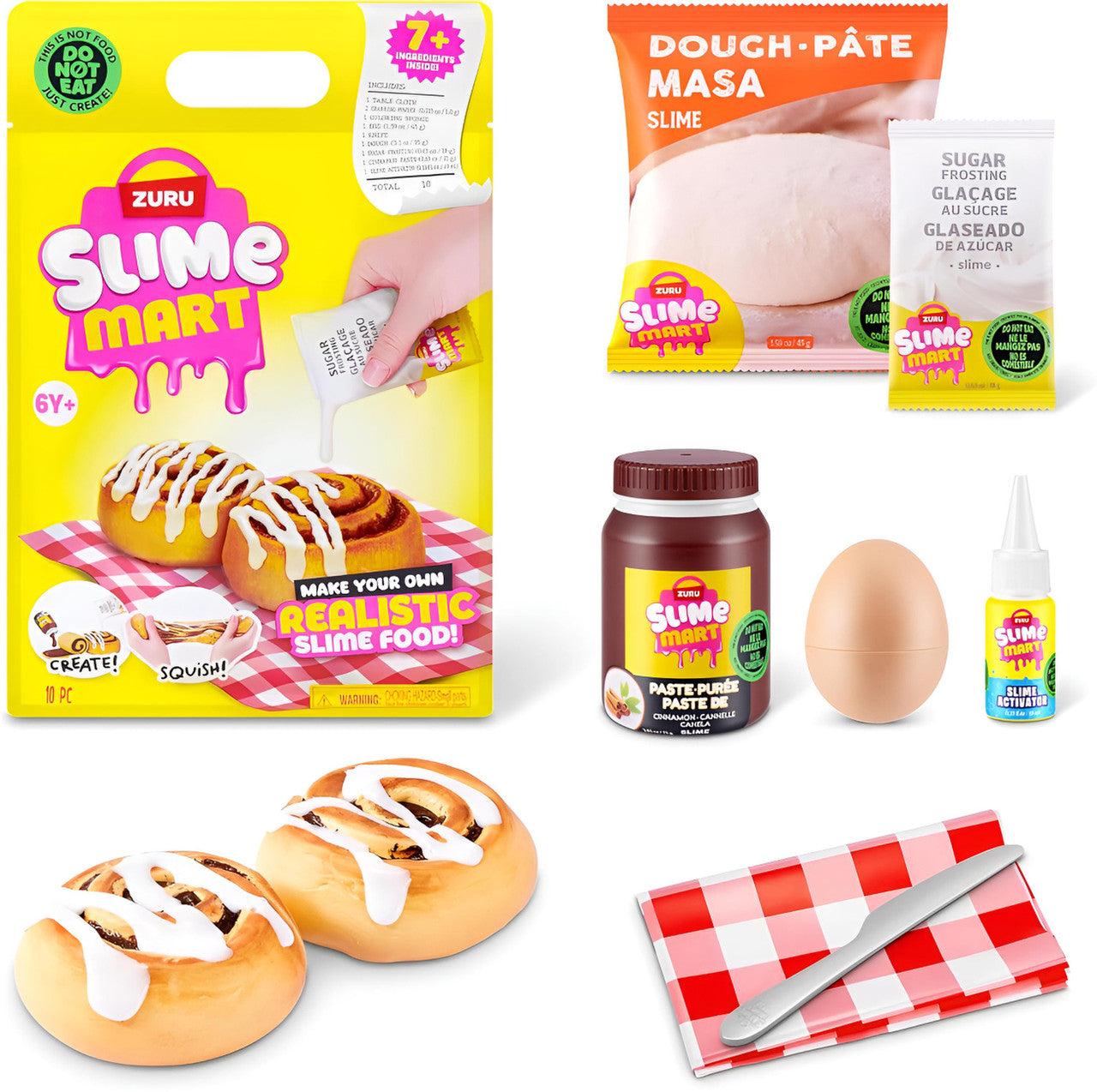 SLIME MART SHOPPING BAG S2 CINNAMON ROLL