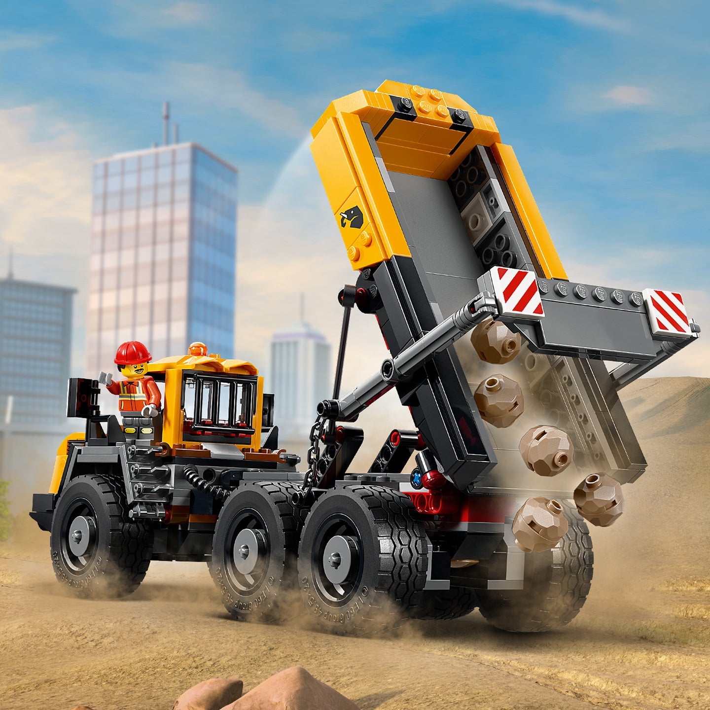LEGO 60494 CITY DUMP TRUCK & FRONT LOADE