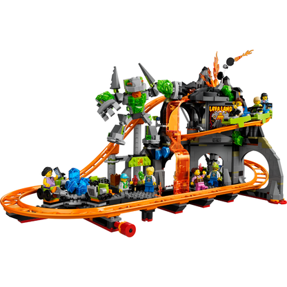 LEGO 60501 CITY LAVA LAND ROLLER COASTER
