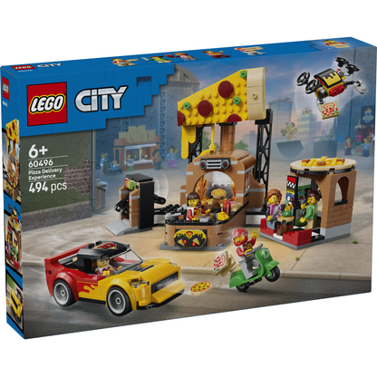 LEGO 60496 CITY PIZZA DELIVERY EXPERIENC