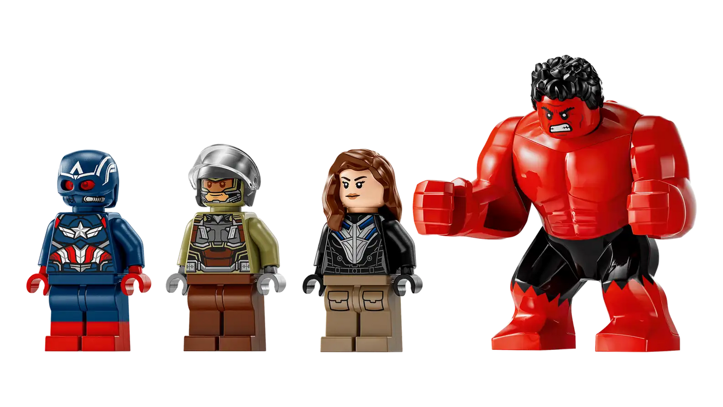 LEGO 76292 S/H CAPT AMERICA VS RED HULK