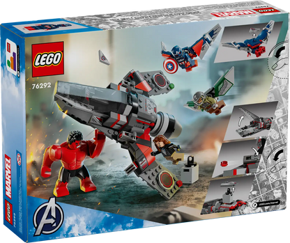 LEGO 76292 S/H CAPT AMERICA VS RED HULK