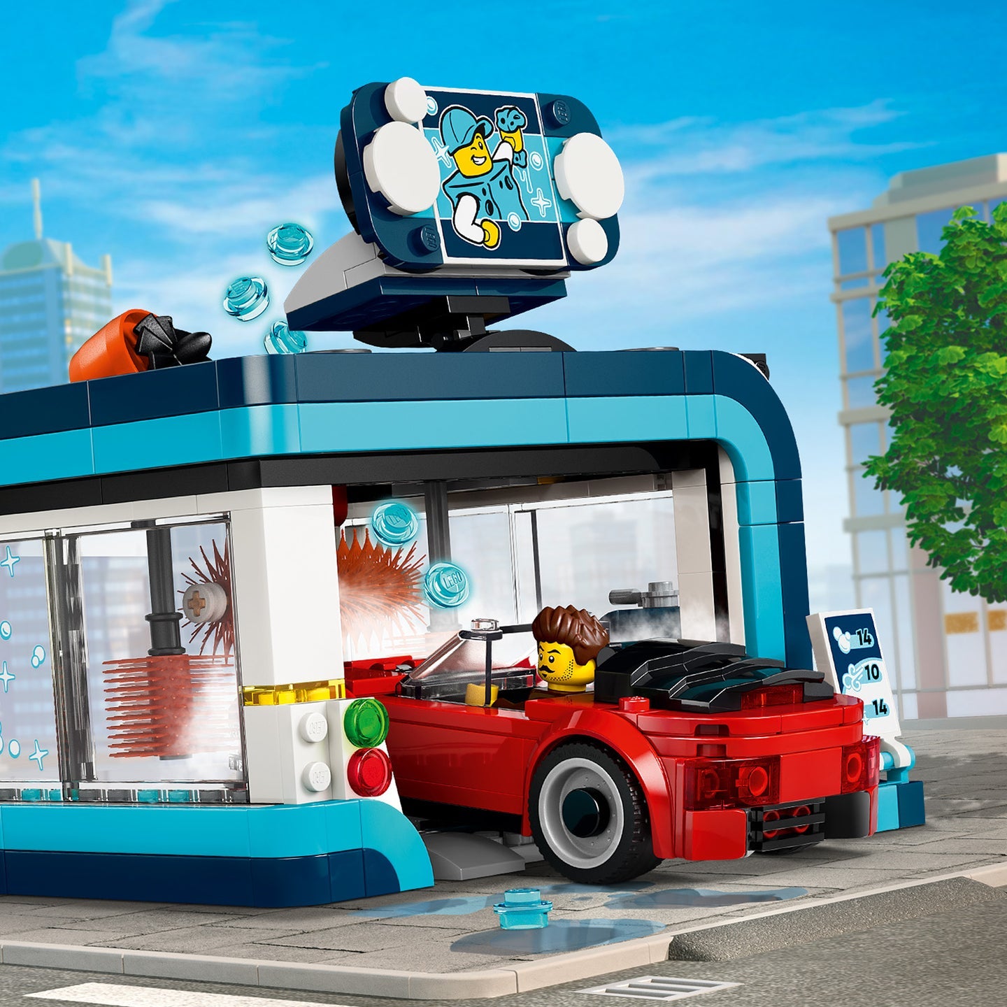 LEGO 60497 CITY DRIVE THROUGH CAR WASH
